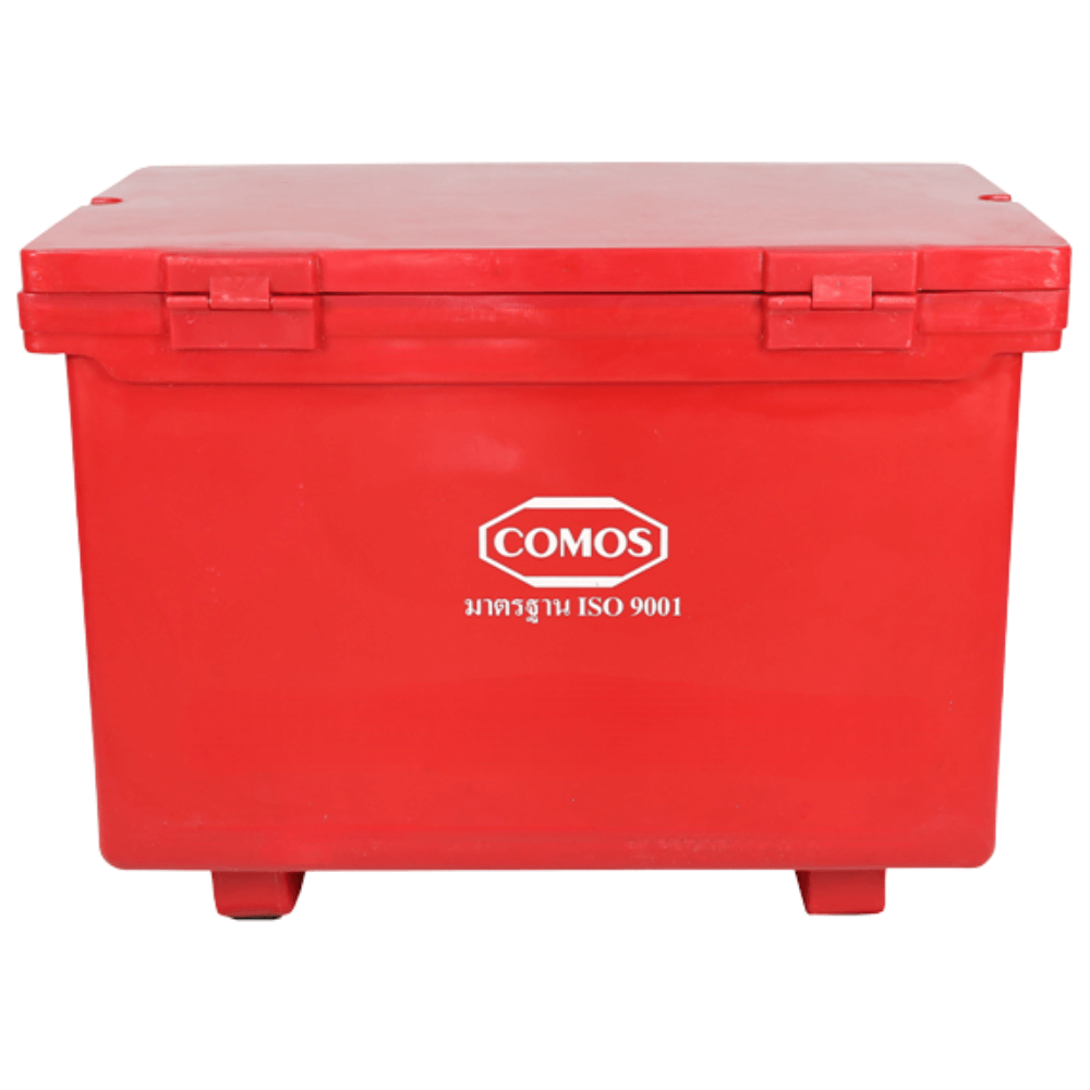 ถังแช่ 450 ลิตร COMOS สีแดง