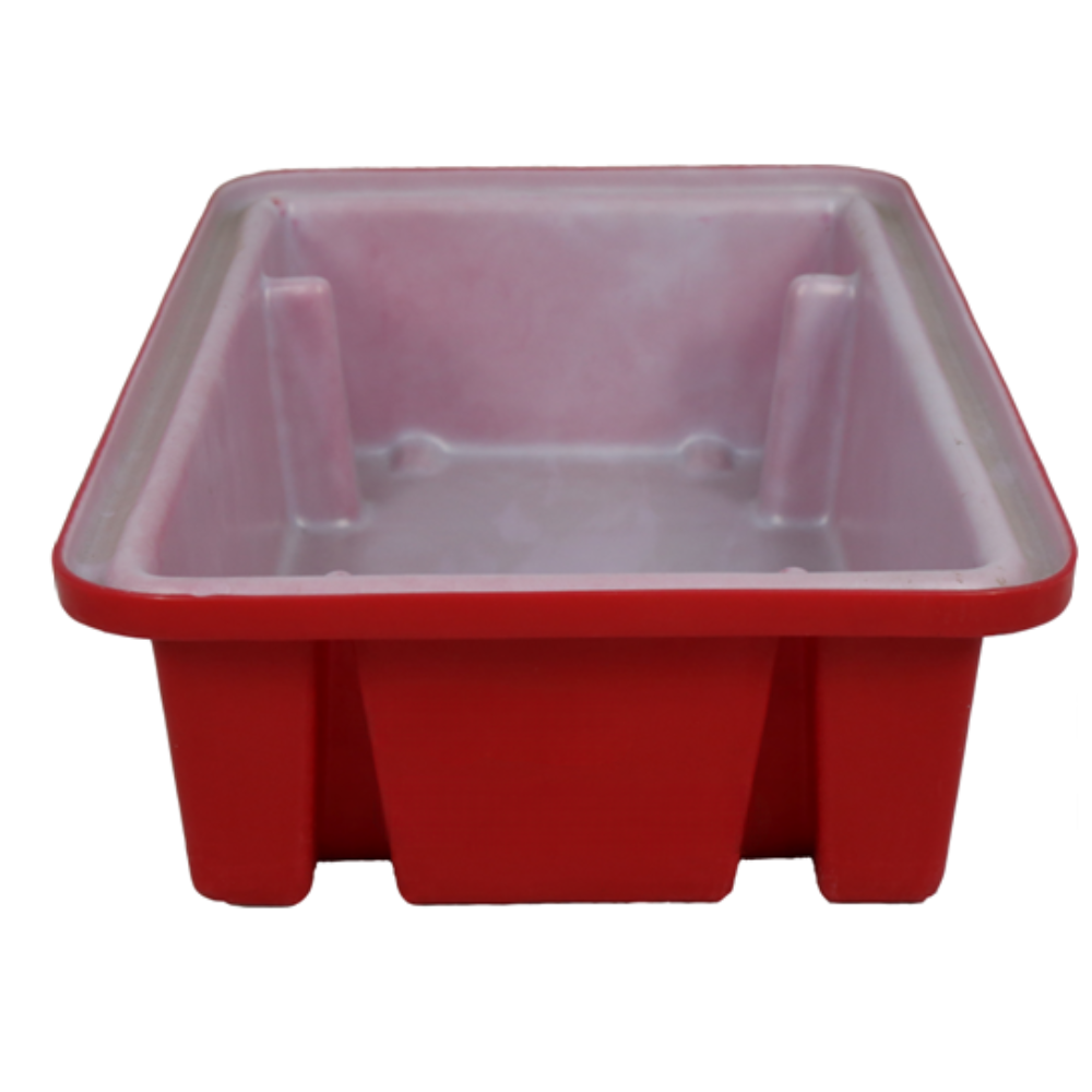 อ่างเหลี่ยม SL-28 ลิตร COMOS สีแดง_1