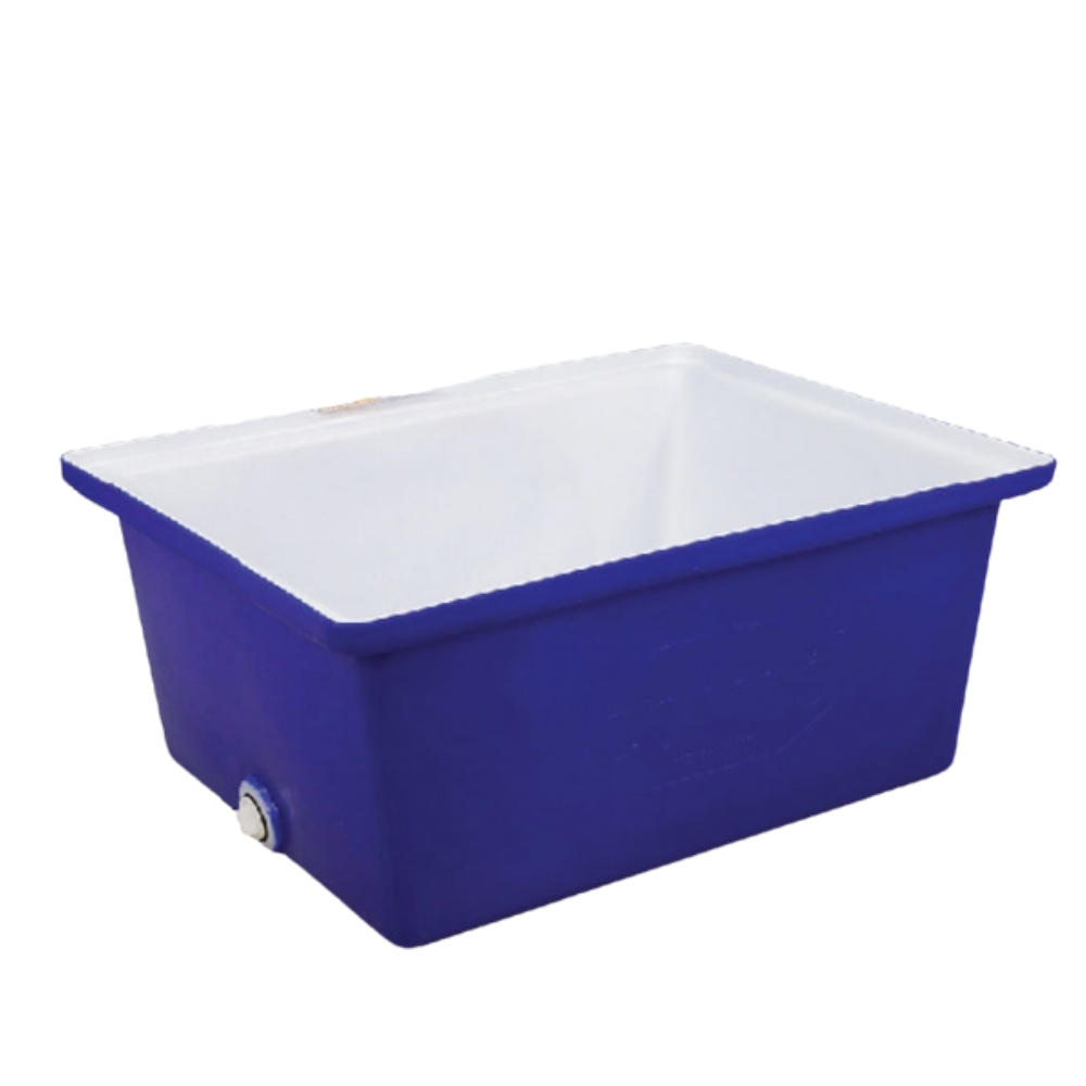 อ่างทรงเหลี่ยม TRAY-200 ลิตร COMOS สีน้ำเงิน_1