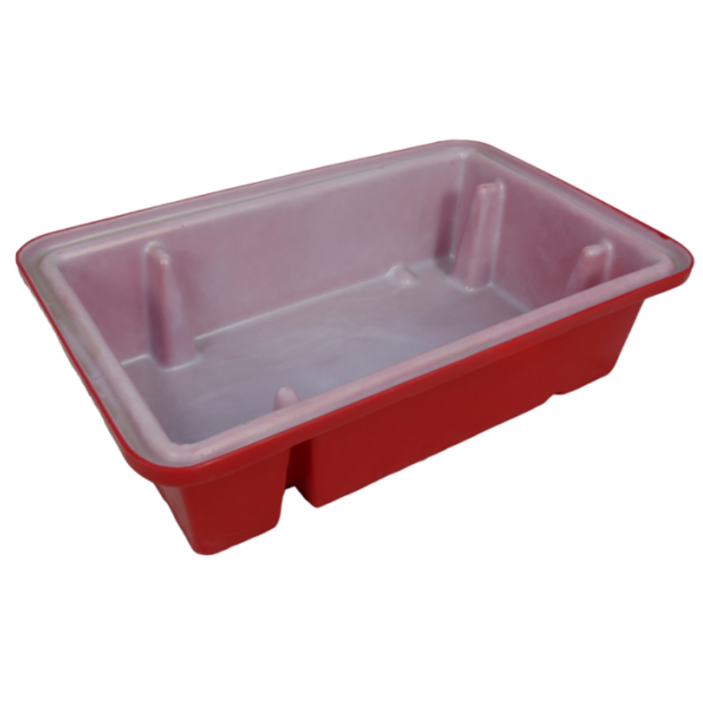 อ่างเหลี่ยม SL-28 ลิตร COMOS สีแดง_2
