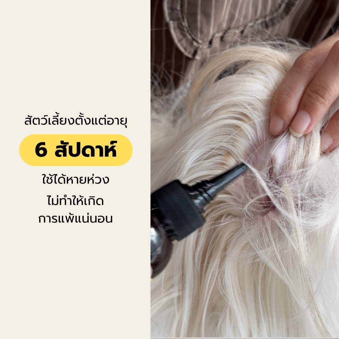น้ำยาเช็ดหูสัตว์เลี้ยง HOWNDO พลูคาว สูตรอ่อนโยน 100 มล._4