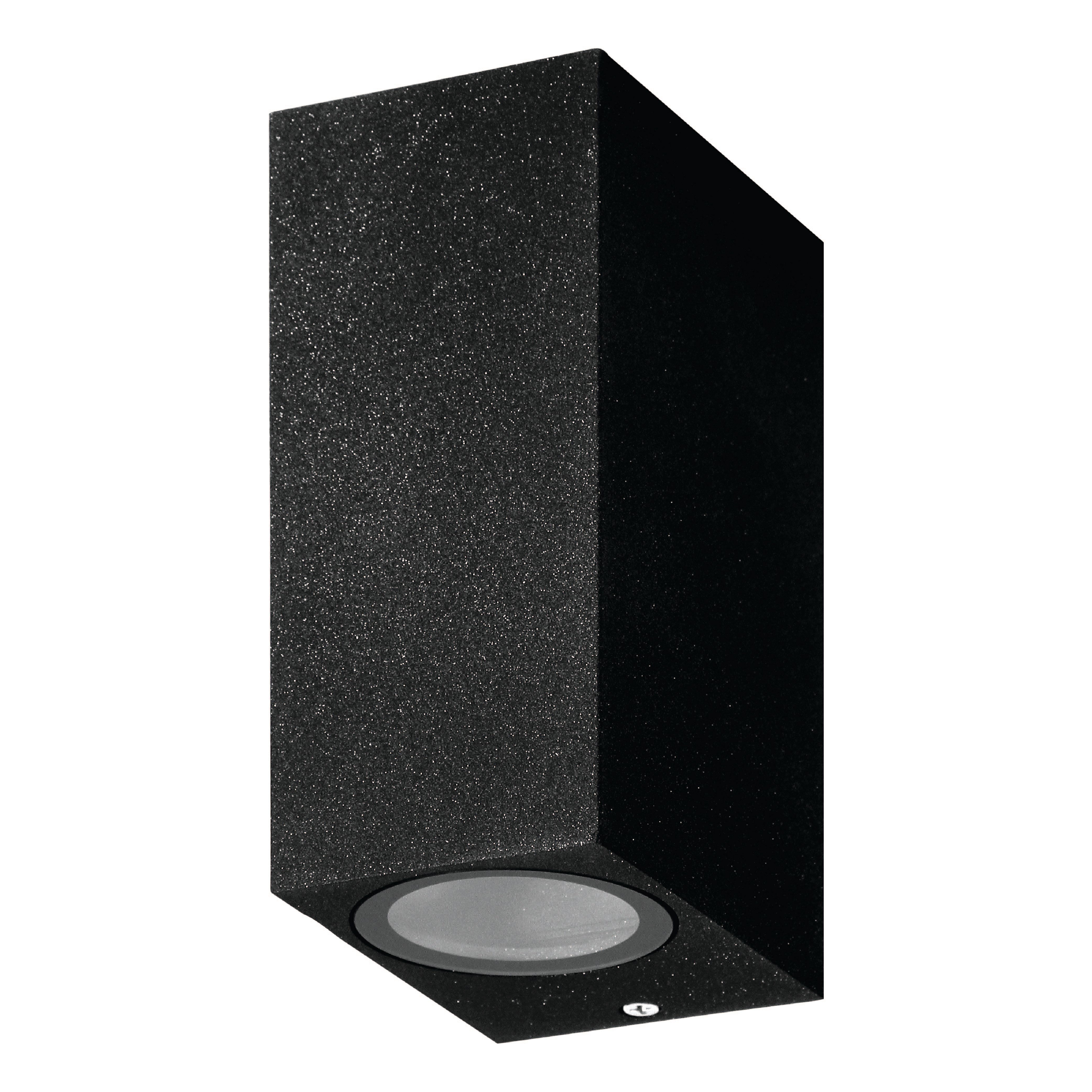 ไฟผนังภายนอก SL LIGHTING 2332W GU10 สี่เหลี่ยม สีดำ แบบ 2 ทาง_0