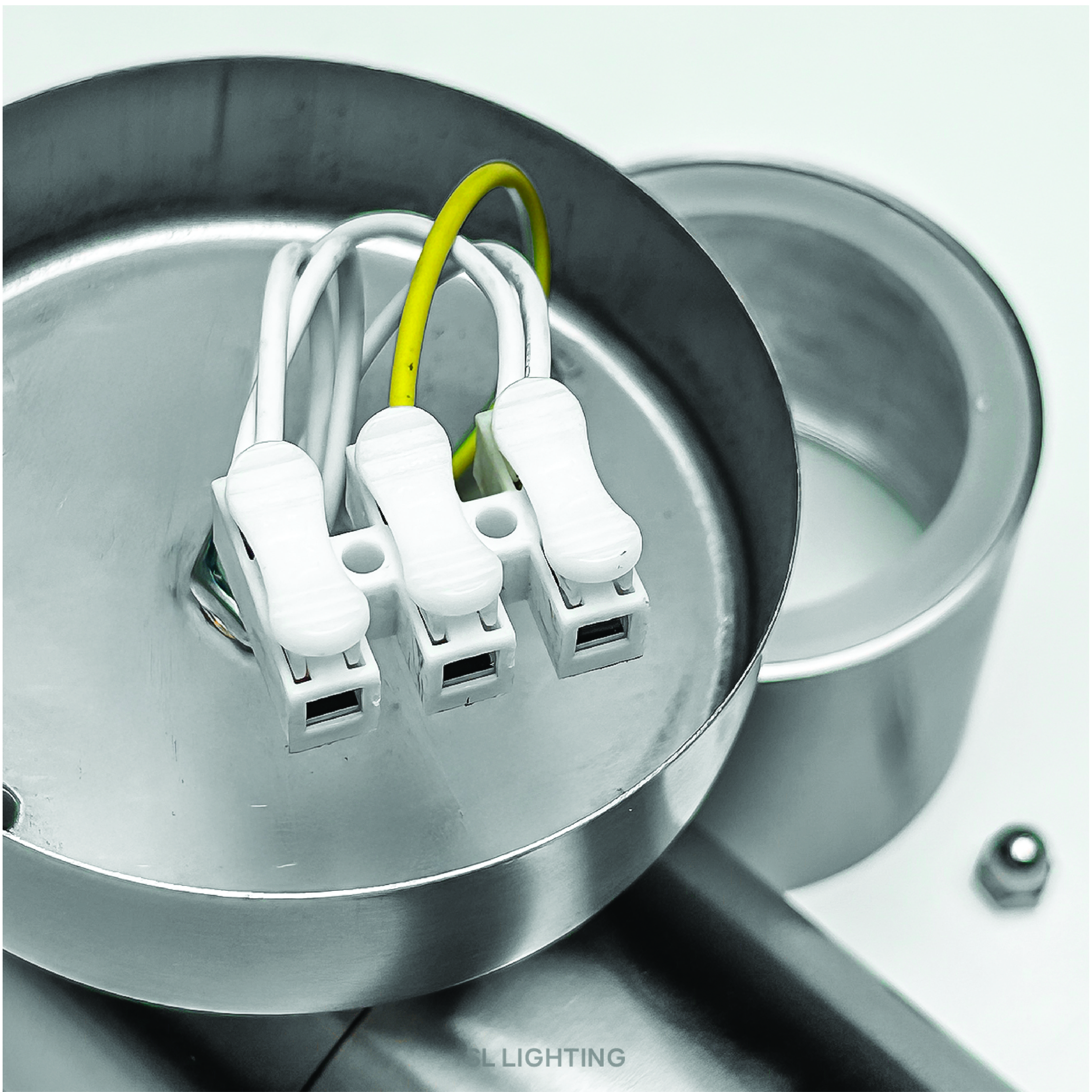 ไฟผนังภายนอก SL LIGHTING MILLER GU10 ทรงกระบอก สีเงิน แบบ 2 ทาง_2