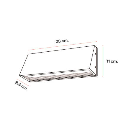 ไฟผนังภายนอก SL LIGHTING 4831 E27 สีดำ_2