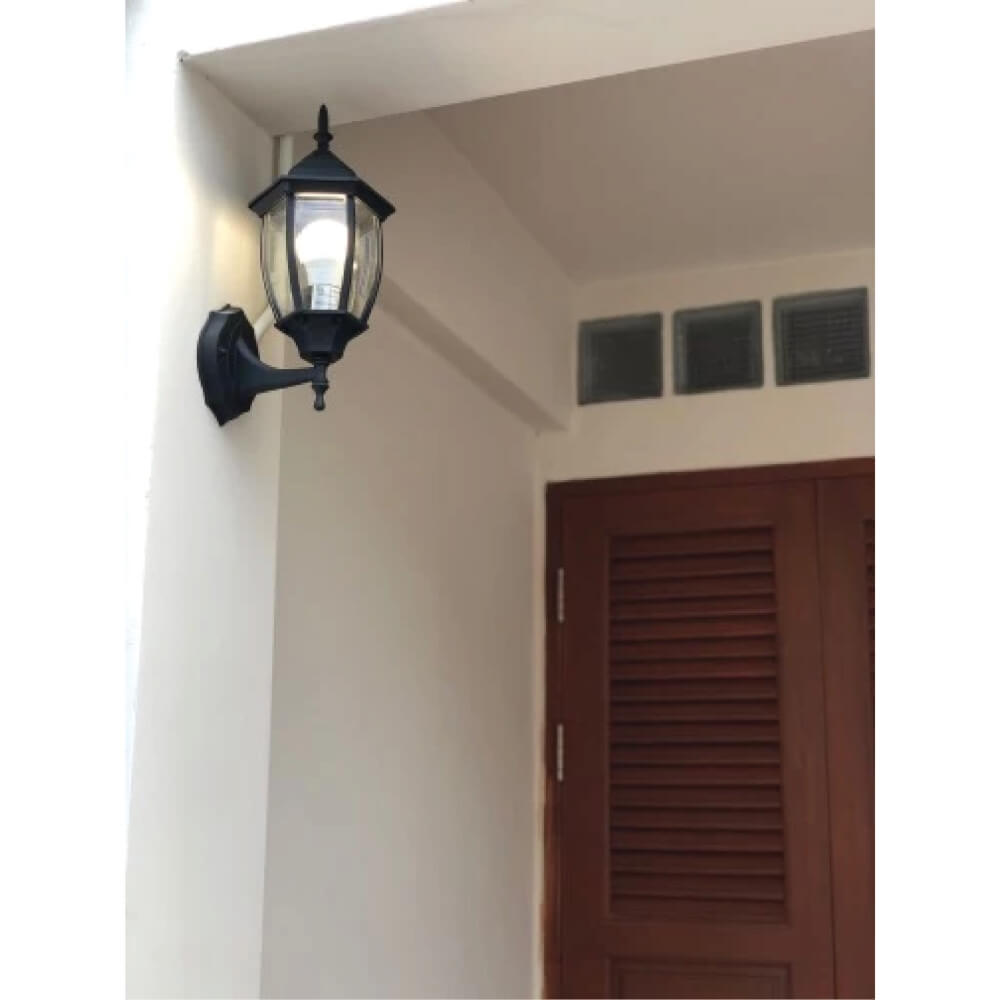 ไฟผนังภายนอก SL LIGHTING 5018W E27 สีดำ