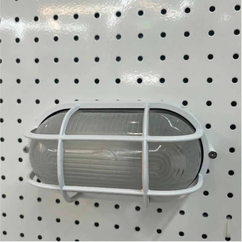 ไฟผนังภายนอก SL LIGHTING B01 E27 สีขาว