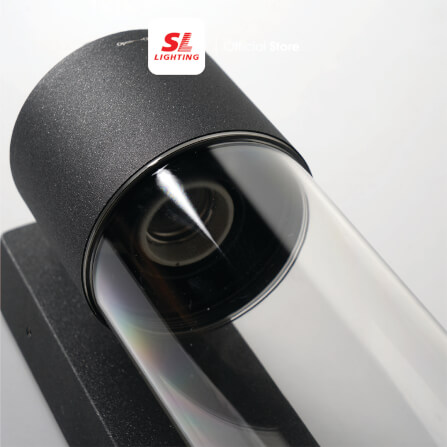 ไฟผนังภายนอก SL LIGHTING B01 E27 สีดำ_4