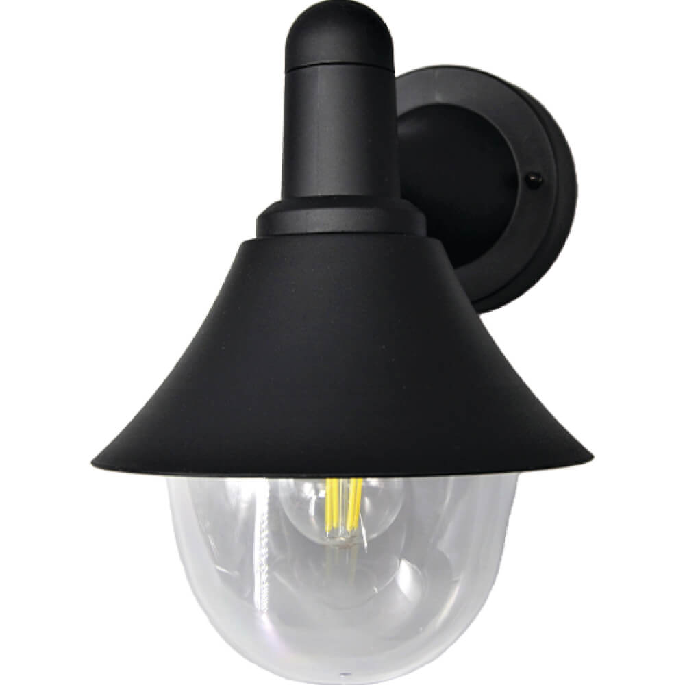 ไฟผนังภายนอก SL LIGHTING OUT-17 E27 สีดำ