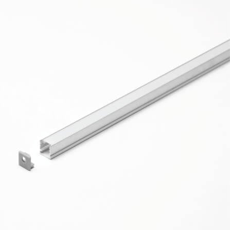 รางไฟเส้นอะลูมิเนียม SL LIGHTING 1010 2 เมตร สีเทา (แบบติดลอย)_0