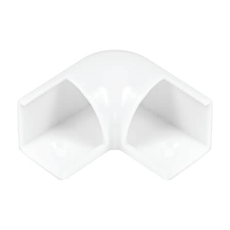 ข้อต่อรางไฟเส้นอะลูมิเนียม SL LIGHTING 1203-L สีขาว (แบบเข้ามุม)_0