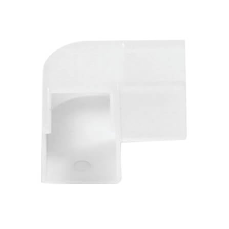 ข้อต่อรางไฟเส้นอะลูมิเนียม SL LIGHTING 1204-L สีขาว (แบบติดลอยหนา)_0