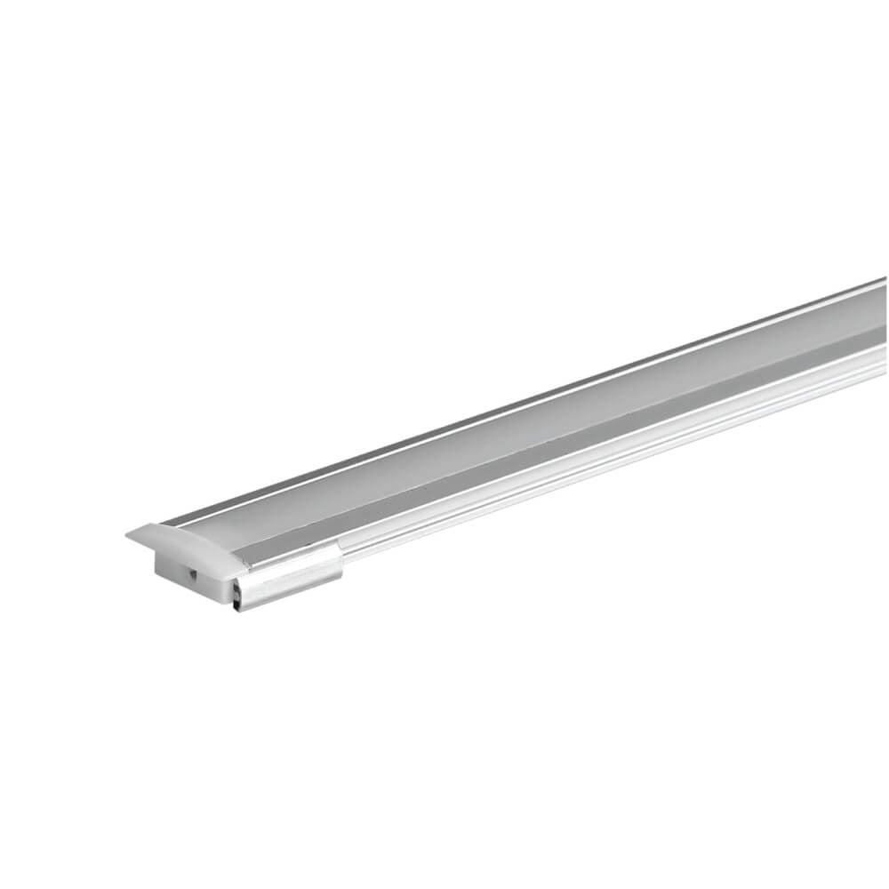 รางไฟเส้นอะลูมิเนียม SL LIGHTING 1202 1 เมตร สีเทา (แบบฝัง)_0