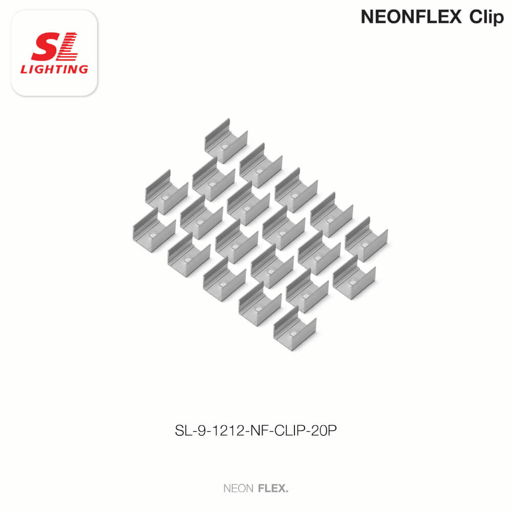 อุปกรณ์เสริม คลิปล็อค ไฟเส้น LED SL LIGHTING NEON FLEX 1212-NF