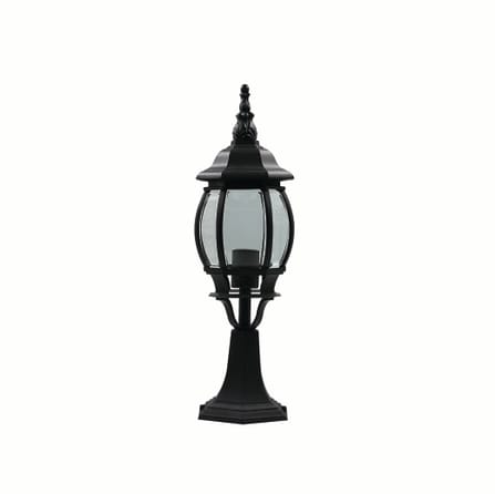 ไฟหัวเสา SL LIGHTING 20623S E27 สีดำ_0