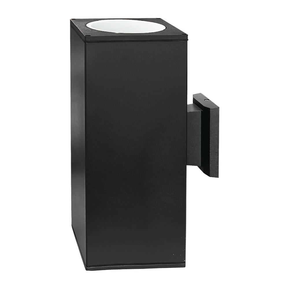 ไฟผนังภายนอก SL LIGHTING 2306 E27 สี่เหลี่ยม สีดำ แบบ 2 ทาง