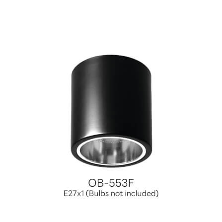 ดาวน์ไลท์ SL LIGHTING 553F กลม E27 สีดำ_2