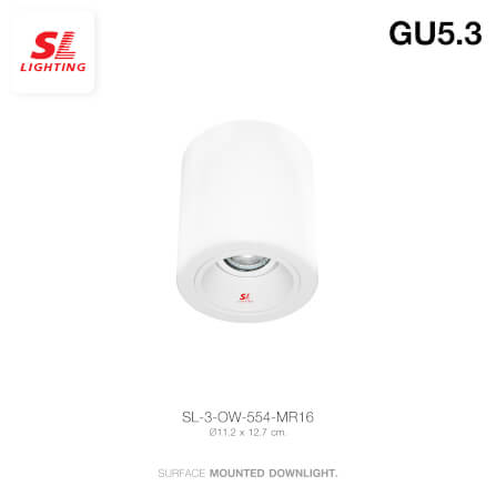 ดาวน์ไลท์ SL LIGHTING 554 กลม GU5.3 สีขาว_1