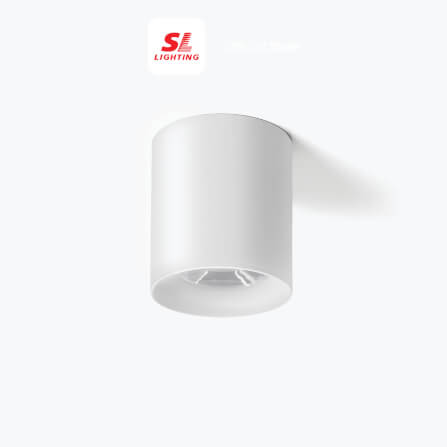 ดาวน์ไลท์ LED SL LIGHTING CYLIN กลม 3 วัตต์ WARM WHITE สีขาว 1 หัว_4