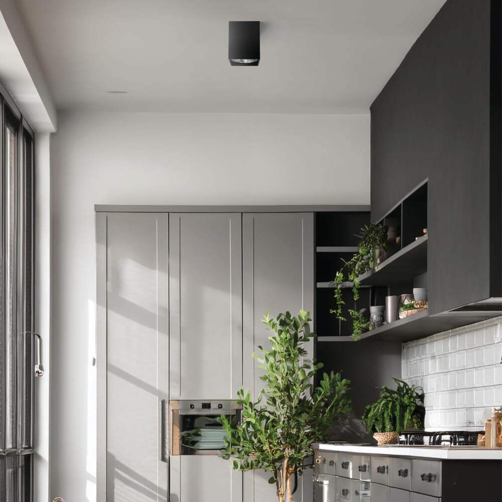 ดาวน์ไลท์ SL LIGHTING 553F สี่เหลี่ยม E27 สีดำ