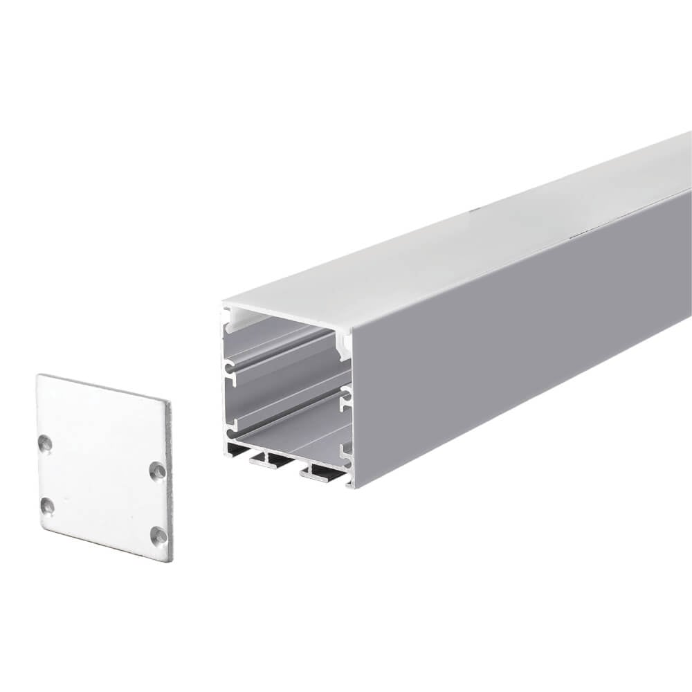 รางไฟเส้นอะลูมิเนียม SL LIGHTING 3535 2 เมตร สีเทา (แบบติดลอยหนา)