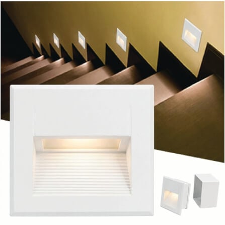 ไฟขั้นบันได SL LIGHTING 3865 2วัตต์ 3000K สีขาว_2