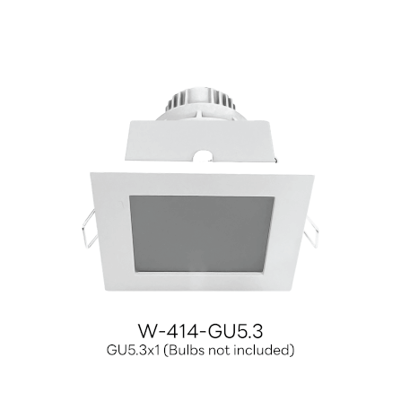 ดาวน์ไลท์ SL LIGHTING 414 ทรงสี่เหลี่ยม สีขาว_2
