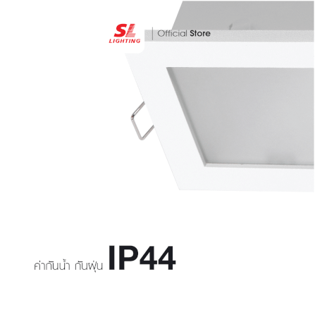 ดาวน์ไลท์ SL LIGHTING 414 ทรงสี่เหลี่ยม สีขาว_1