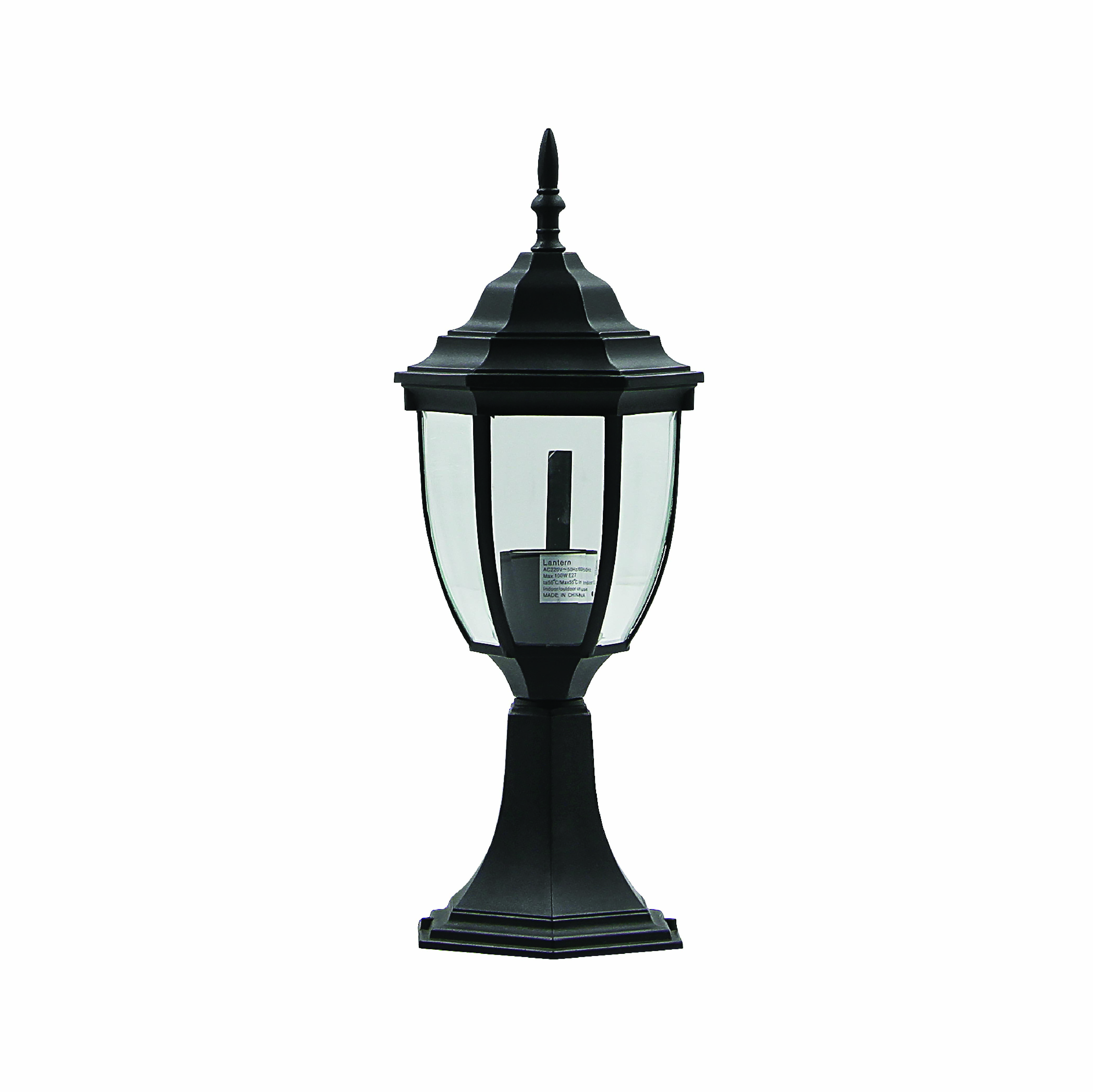 ไฟหัวเสา SL LIGHTING 5018S E27 ไซส์เล็ก สีดำ
