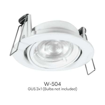 ดาวน์ไลท์ SL LIGHTING 504 ทรงกลม สีขาว_1