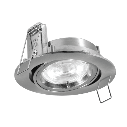 ดาวน์ไลท์ SL LIGHTING 504 ทรงกลม สีเงิน_0