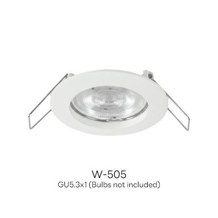 ดาวน์ไลท์ SL LIGHTING 505 ทรงกลม สีขาว_1