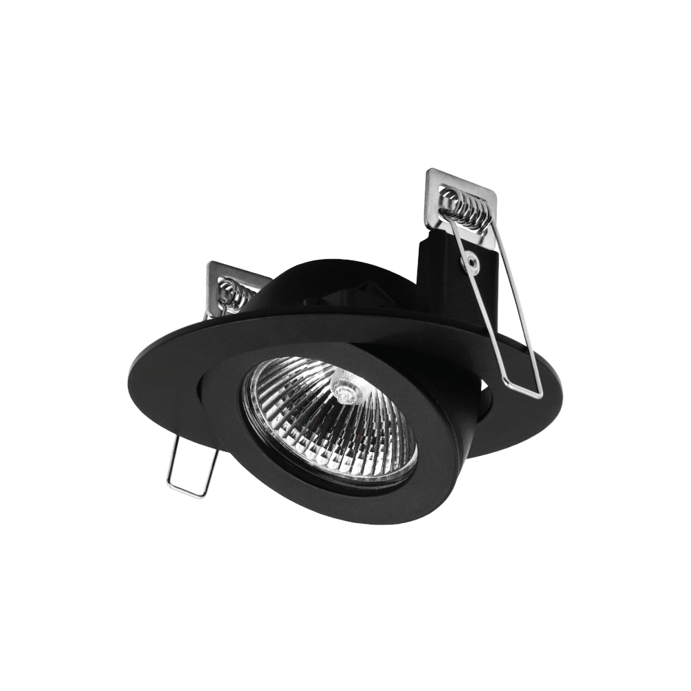 ดาวน์ไลท์ SL LIGHTING 506A ทรงกลม สีดำ