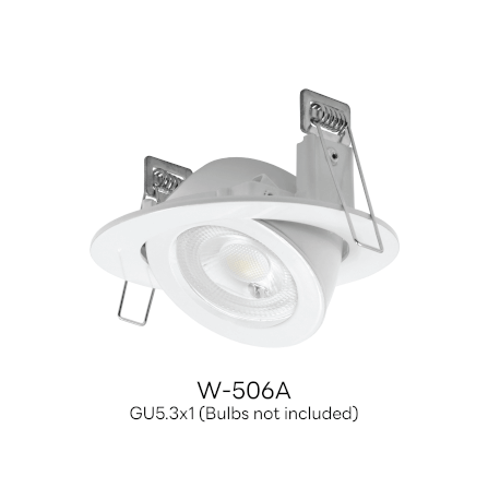 ดาวน์ไลท์ SL LIGHTING 506A ทรงกลม สีขาว_1