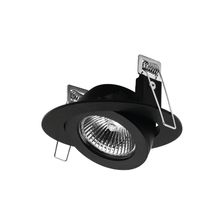 ดาวน์ไลท์ SL LIGHTING 506A ทรงกลม สีดำ_0