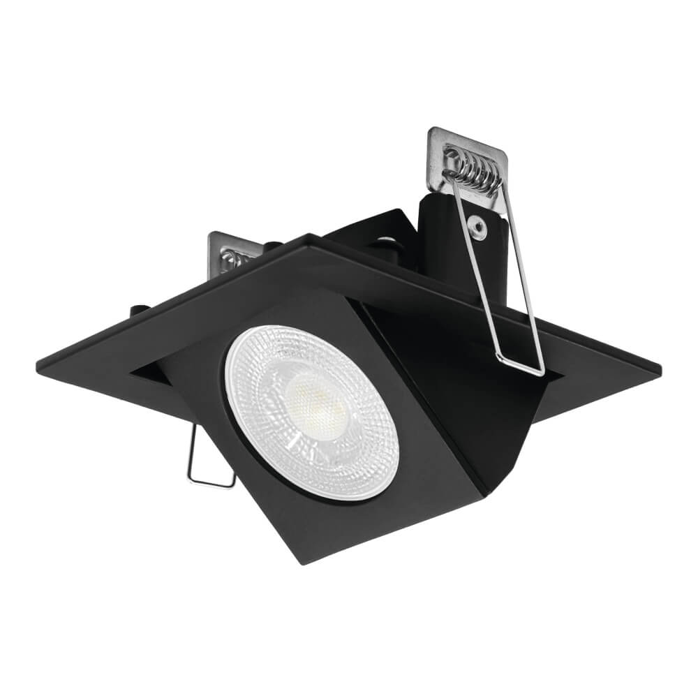 ดาวน์ไลท์ SL LIGHTING 507A ทรงสี่เหลี่ยม สีดำ