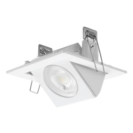 ดาวน์ไลท์ SL LIGHTING 507A ทรงสี่เหลี่ยม สีขาว_0