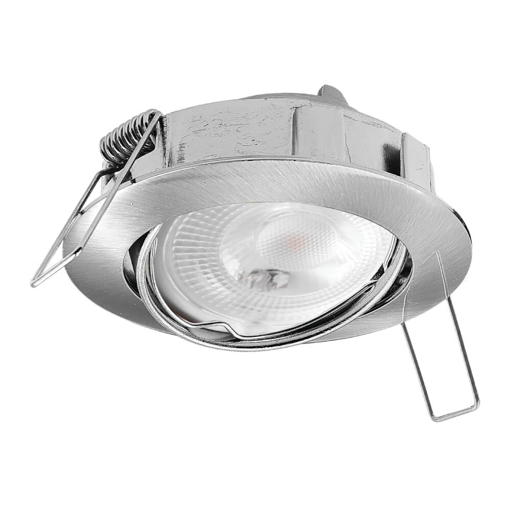 ดาวน์ไลท์ SL LIGHTING 513 ทรงกลม สีเงิน