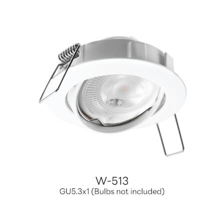 ดาวน์ไลท์ SL LIGHTING 513 ทรงกลม สีขาว_1