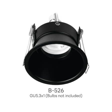 ดาวน์ไลท์ SL LIGHTING 526 สีดำ กลม_2