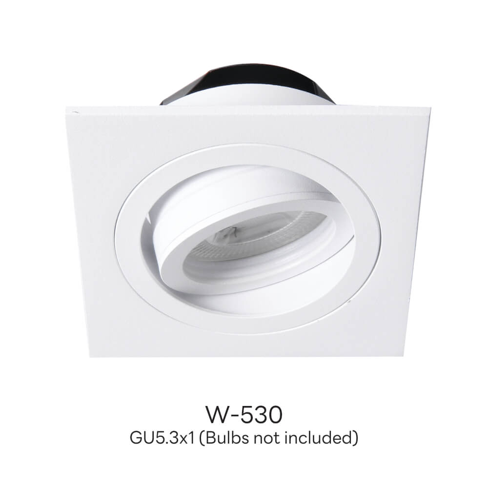 ดาวน์ไลท์ SL LIGHTING 530 ทรงสี่เหลี่ยม สีขาว