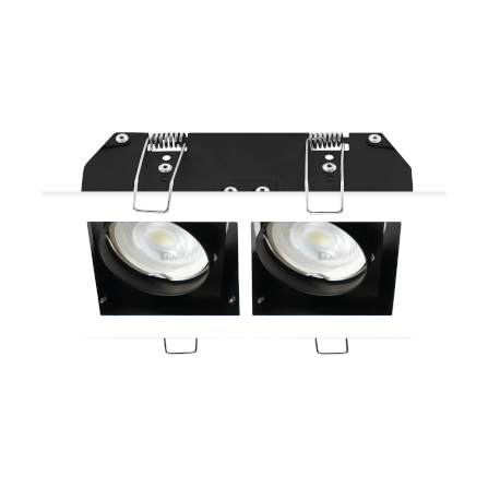 ดาวน์ไลท์ SL LIGHTING 532 ทรงสี่เหลี่ยม สีขาว_0