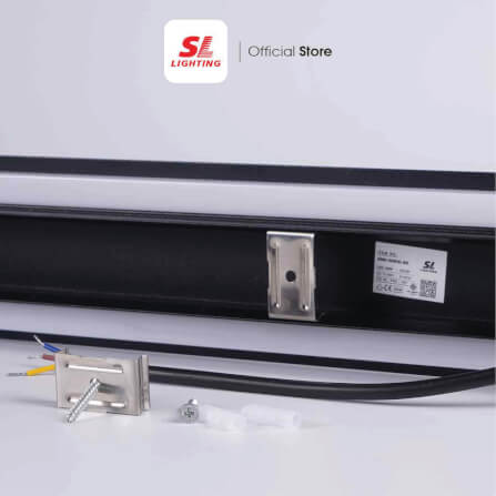 ไฟผนังภายนอก LED SL LIGHTING 55120 40 วัตต์ WARM WHITE สีดำ_3