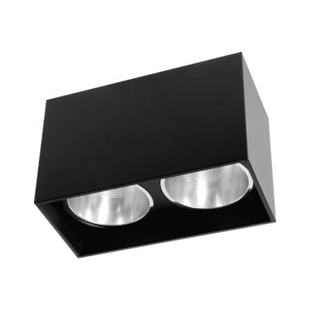 ดาวน์ไลท์ SL LIGHTING 552-2 สี่เหลี่ยม E27 สีดำ_0