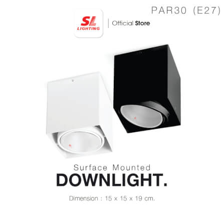 ดาวน์ไลท์ SL LIGHTING 557-1 กลม E27 สีขาว_3