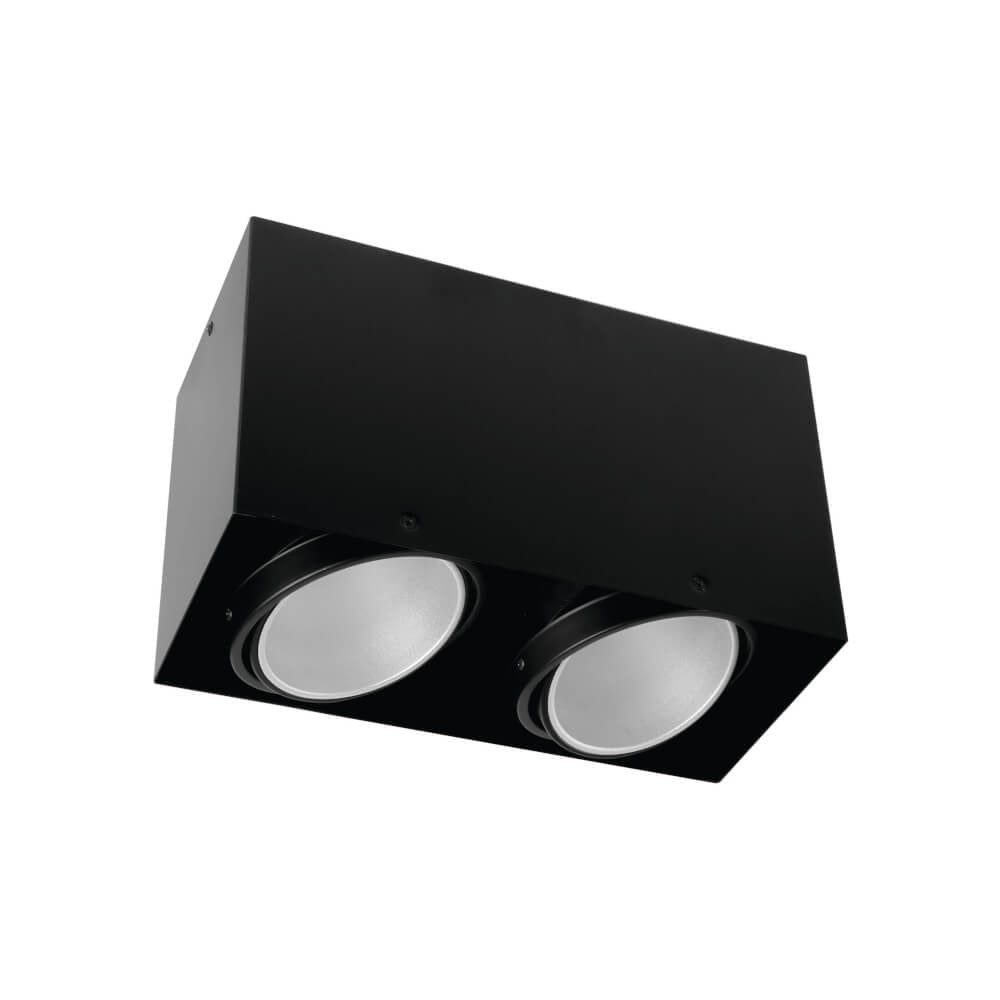 ดาวน์ไลท์ SL LIGHTING 557-2 สี่เหลี่ยม E27 สีดำ