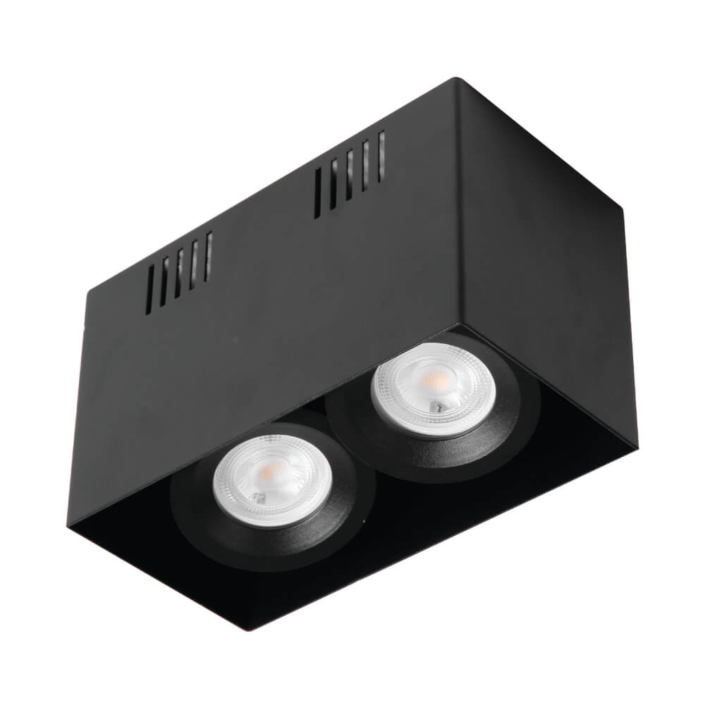 ดาวน์ไลท์ SL LIGHTING 570-2 สี่เหลี่ยม GU5.3 สีดำ