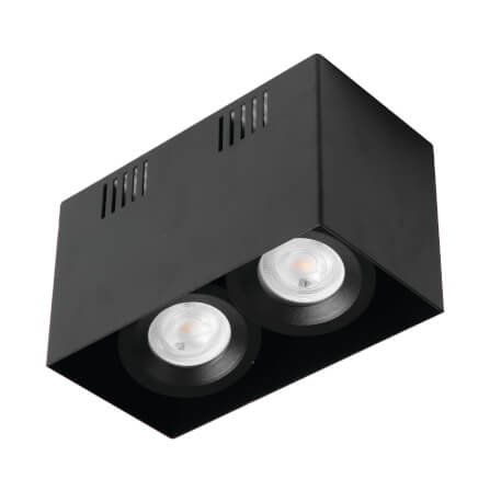 ดาวน์ไลท์ SL LIGHTING 570-2 สี่เหลี่ยม GU5.3 สีดำ_0