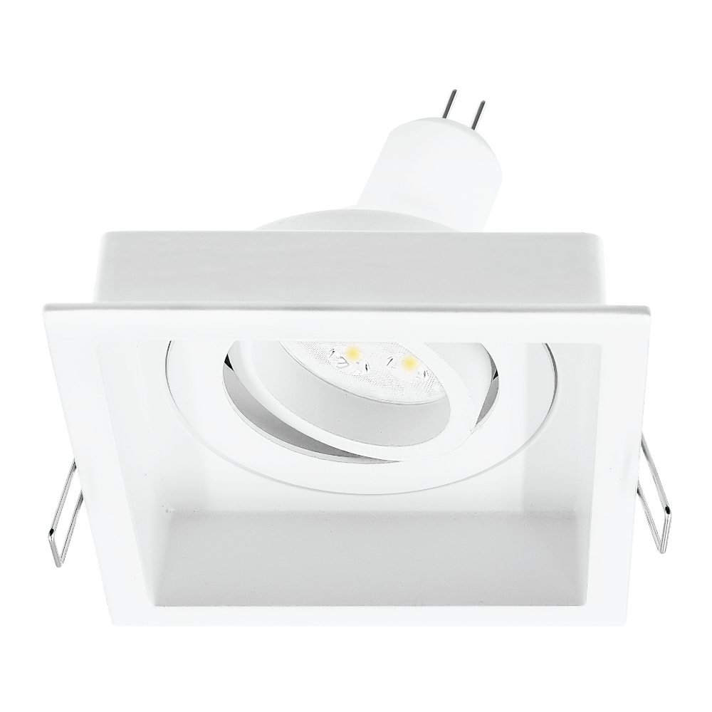 ดาวน์ไลท์ SL LIGHTING 571-1 ทรงสี่เหลี่ยม สีขาว