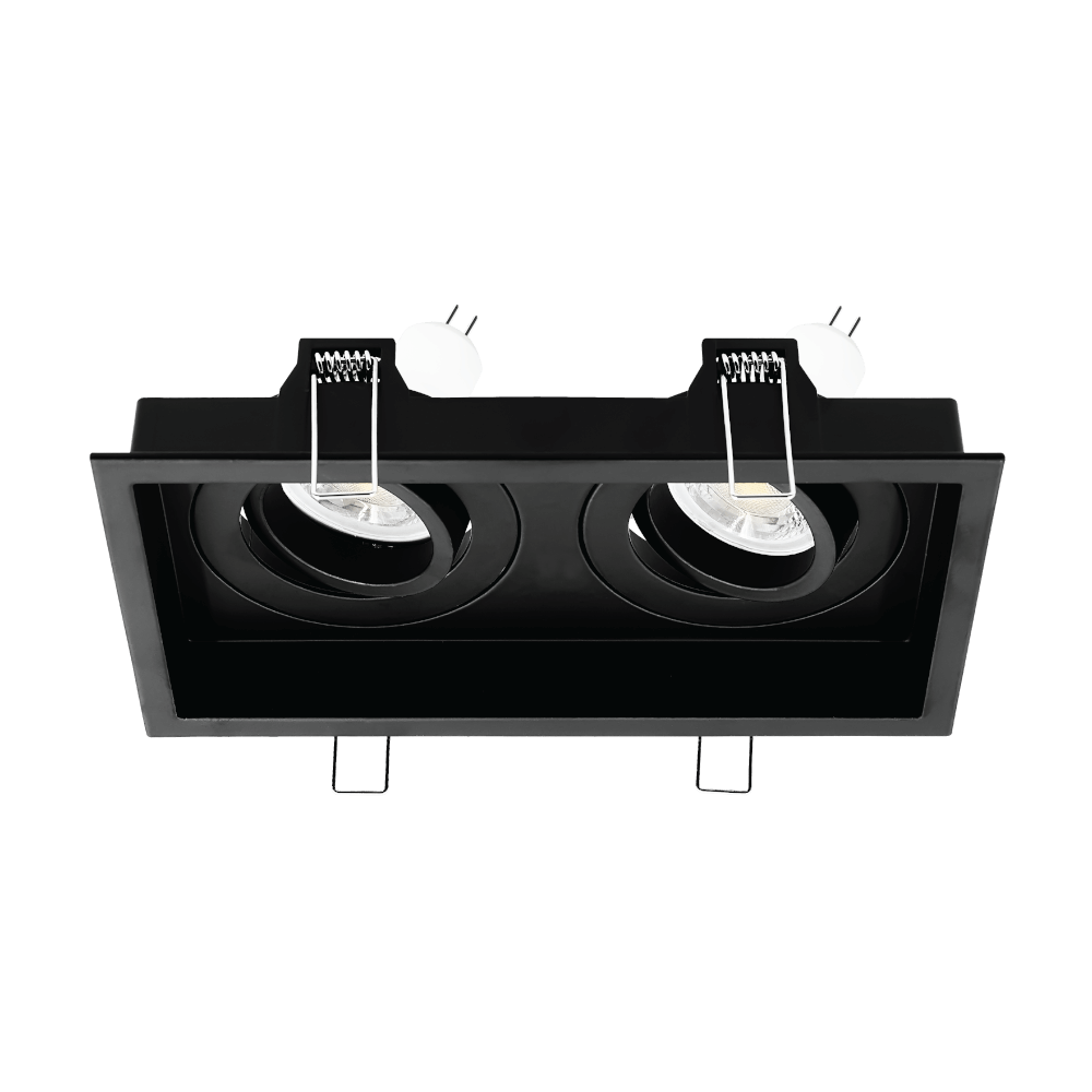 ดาวน์ไลท์ SL LIGHTING 571-2 ทรงสี่เหลี่ยม สีดำ