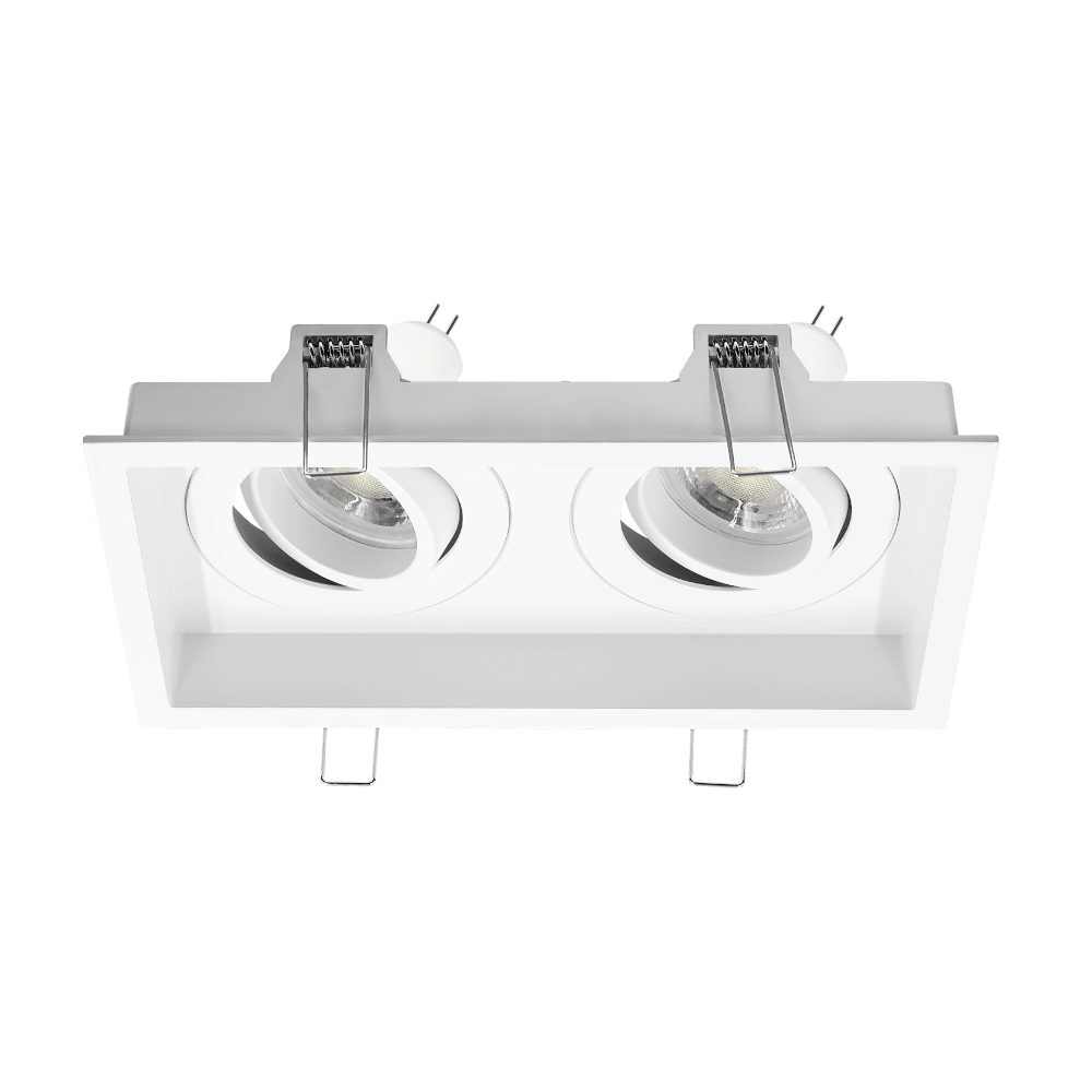 ดาวน์ไลท์ SL LIGHTING 571-2 ทรงสี่เหลี่ยม สีขาว